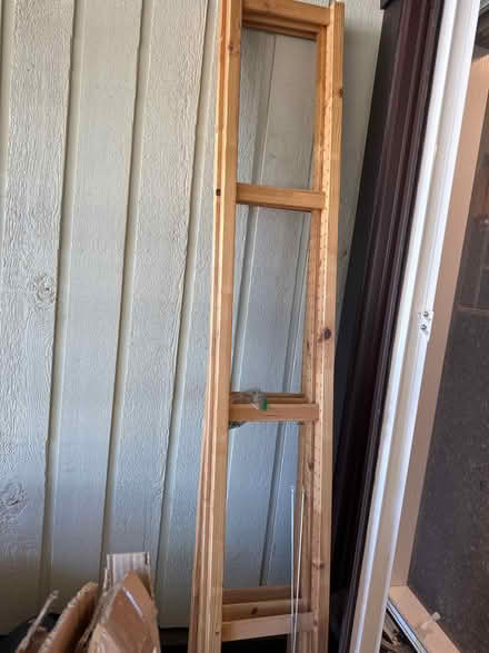 Photo of free Tall wood shelves (Stittsville) #2
