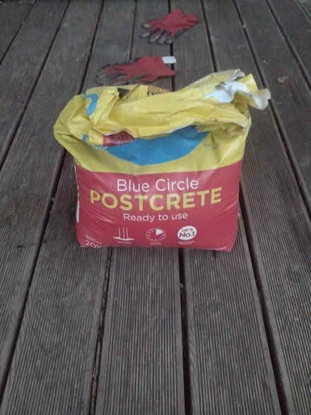 Photo of free Postcrete - two thirds of a bag (Normandy, GU3) #1