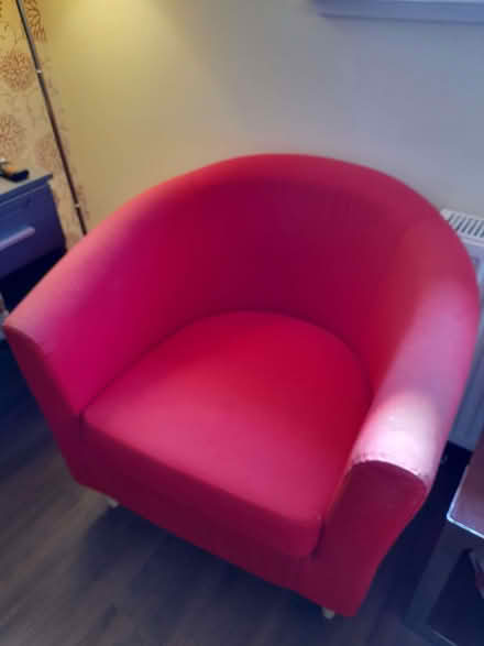 Photo of free 2 red IKEA chhairs (Bridge of Allan FK9) #2