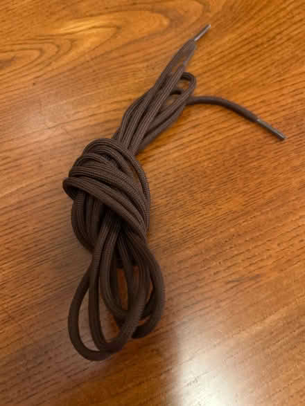 Photo of free Brown shoelaces (or bootlaces?) (Chiswick W4 near High Road) #1