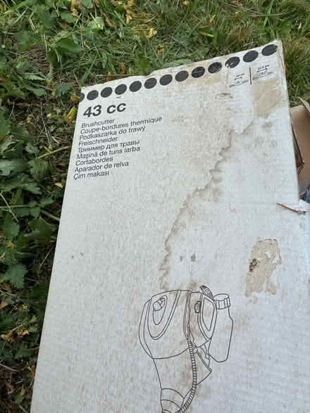Photo of free Petrol brush cutter, unused. (Barnard's Green WR14) #2