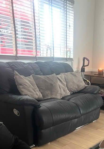 Photo of free 3 and 2 seater recliner sofa (ME2) #3