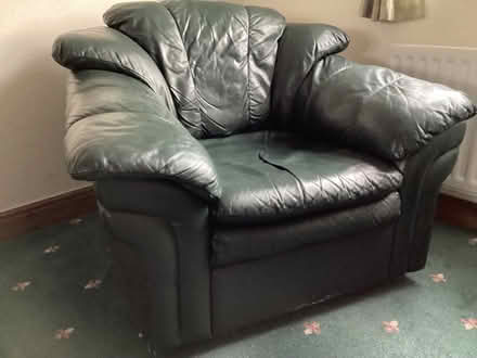 Photo of free Armchair leather (Belper DE56) #1