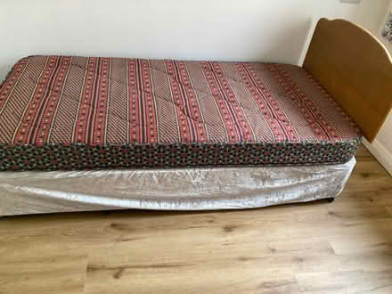 Photo of free Single bed with headboard. (Kennington OX1) #1
