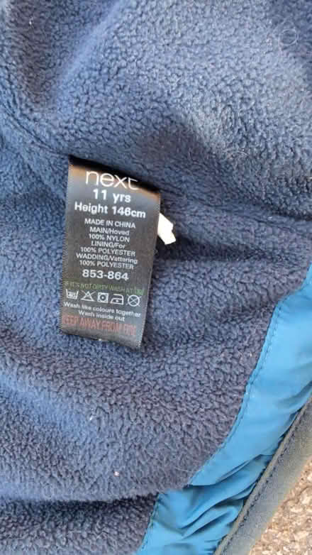 Photo of free Blue gilet age 11 years (Kenilworth CV8) #2