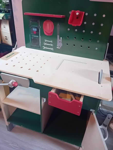 Photo of free Wooden workbench (L8) #2