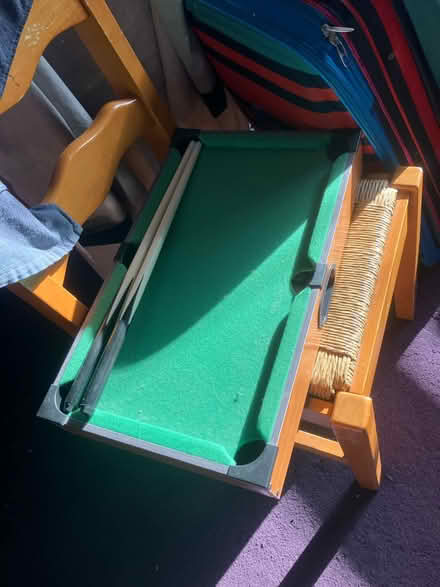 Photo of free Mini Pool table (NW7 Bunns Lane) #1