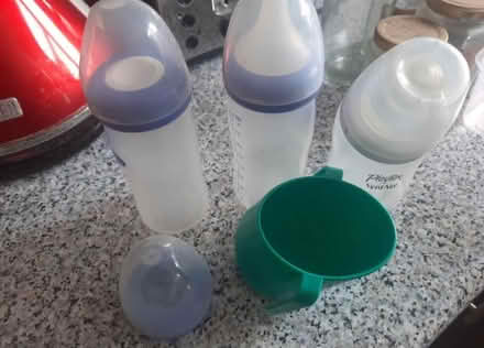 Photo of free Baby bottles and cup (Chalgrove, OX44) #1