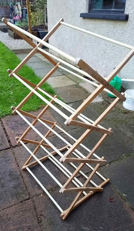Photo of free Vintage wooden clothes airer (Warton LA5) #1