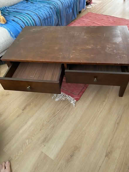 Photo of free Wooden table (Hazel Grove) #3