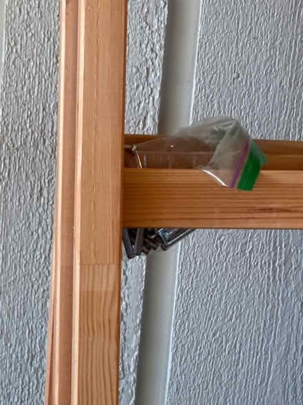 Photo of free Tall wood shelves (Stittsville) #3