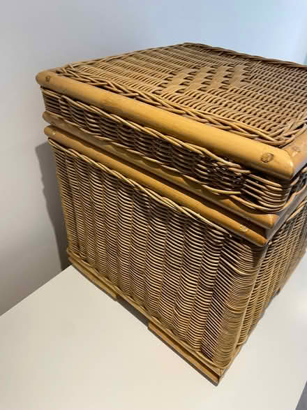 Photo of free Vintage Rattan Wool Box (Ravenscourt Park W6) #1