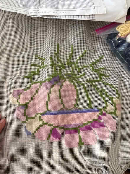 Photo of free 2 Unfinished needlework projects (Burnhamthorpe and Tomken) #1