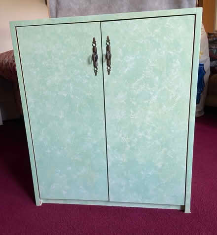Photo of free Green storage cabinet (Wheatley HX2) #1