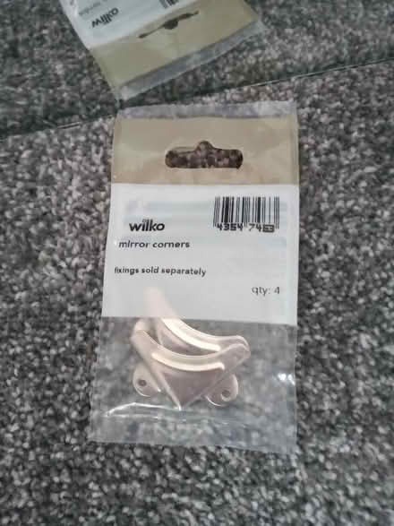 Photo of free Mirror and a pack of 4 corner fixings (Blakenall WS3) #2
