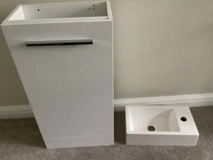 Photo of free Small Cloakroom Vanity Unit & Sink (Glenleigh Park TN39) #3