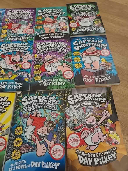 Photo of free Captain underpants books x 13 (Billinge WN5) #2