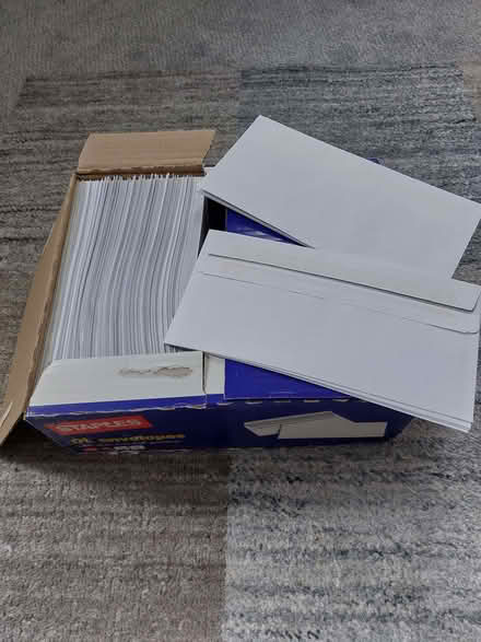 Photo of free Self seal envelopes (Humphrey's End GL6) #1