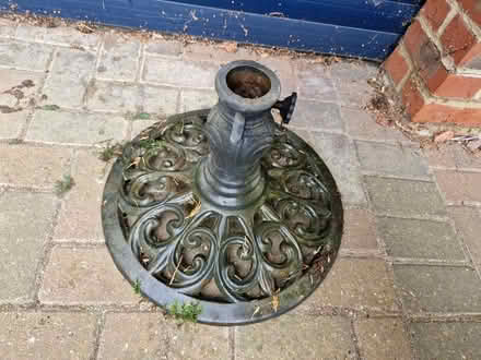 Photo of free Metal parasol base (Tewin AL6) #1