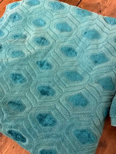 Photo of free Two turquoise towels (East Didsbury/Burnage M19) #2