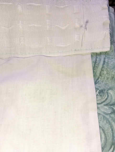 Photo of free Pair of green patterned curtains (Minchery Farm OX4) #3