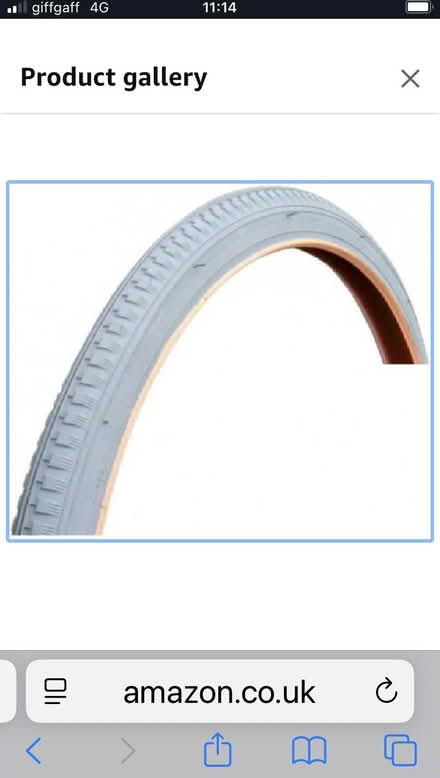 Photo of free Wheelchair wheel 24x13/8” NEW (South Croydon CR2) #1