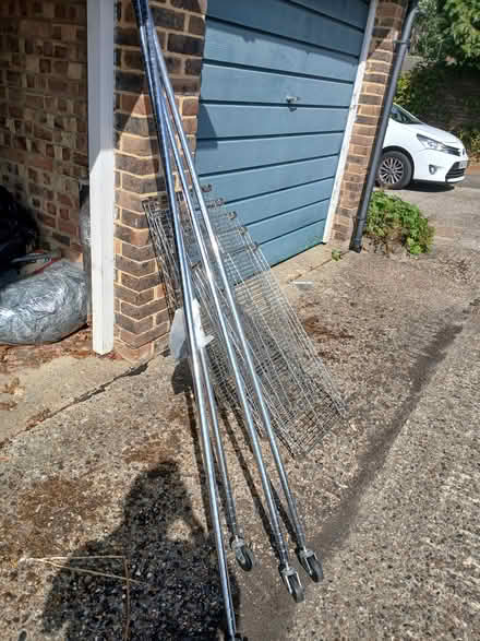 Photo of free 5 tiers metal shelves (RH12) #3