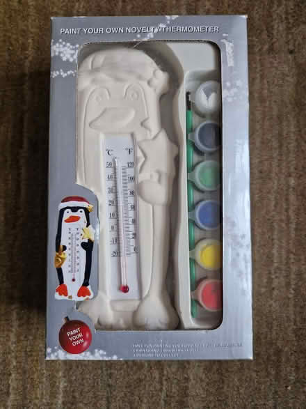 Photo of free Paintbox your own penguin thermometer (GU12) #1