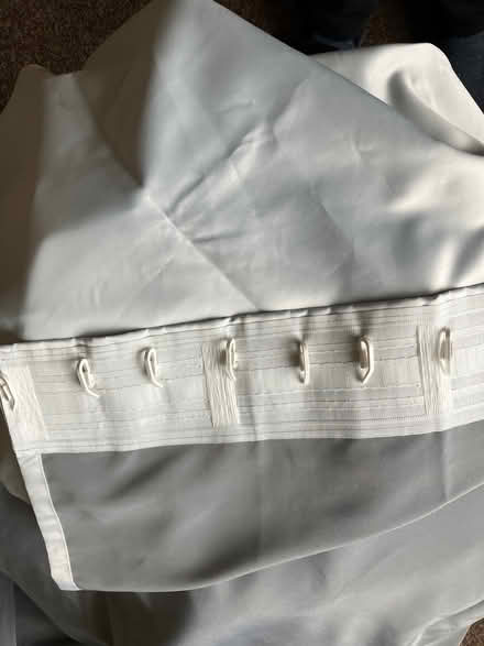 Photo of free Grey IKEA curtains (Downend BS16) #3