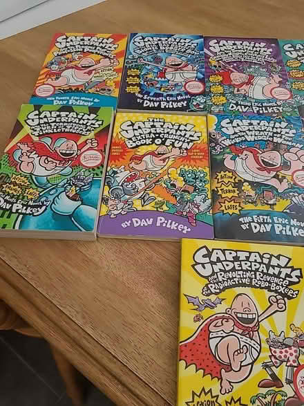 Photo of free Captain underpants books x 13 (Billinge WN5) #1