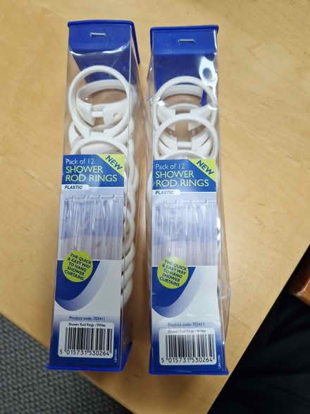 Photo of free Shower Curtain Rings (Vicars Cross CH3) #1