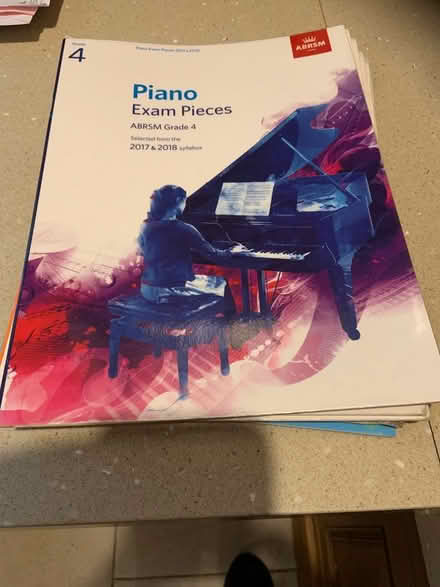 Photo of free Grade 4-8 piano books (High Wycombe, HP13) #1