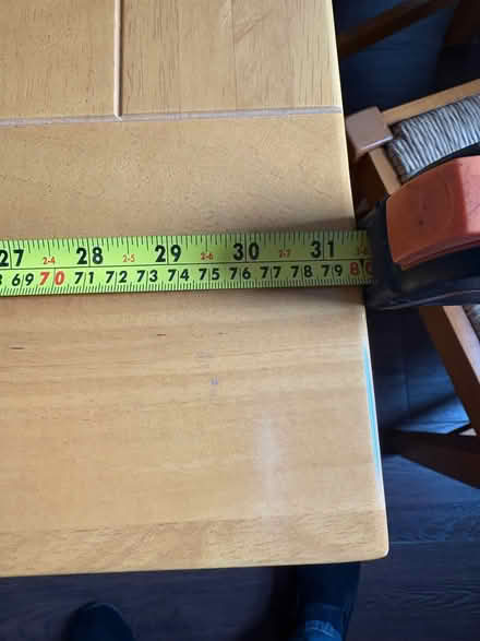 Photo of free Four seater pine wooden dining table. (Thornaby Village TS17) #2