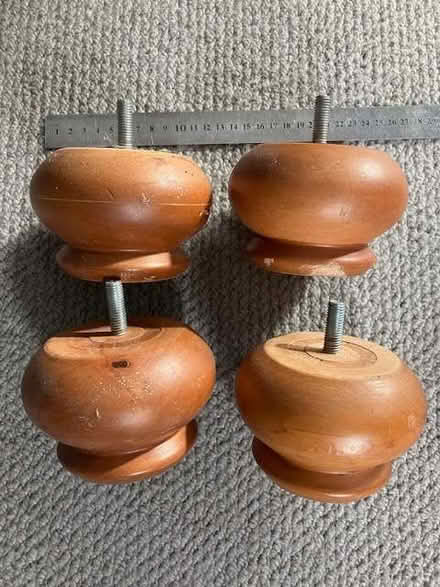Photo of free Wooden feet for sofa or armchair (Surrenden BN1) #2