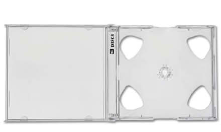 Photo of White 3 cd case (New Malden KT3) #1