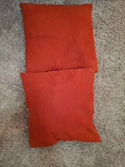 Photo of free Red Throw Pillows (Graham Park Plaza) #1