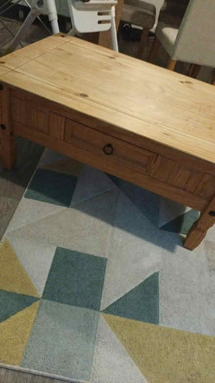 Photo of free Mexican pine coffee table (Ledbury HR8) #1