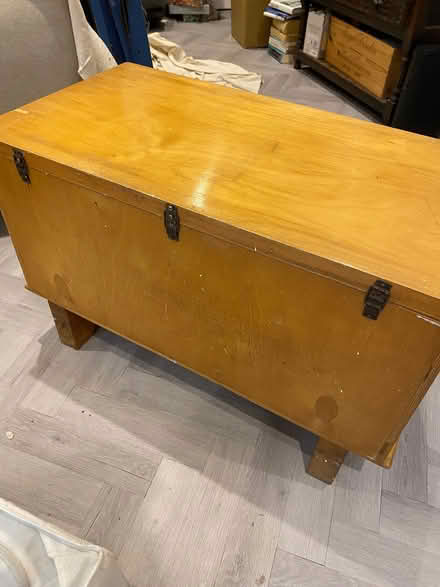 Photo of free Vintage blanket box/ottoman? (Ravenscourt Park W6) #3