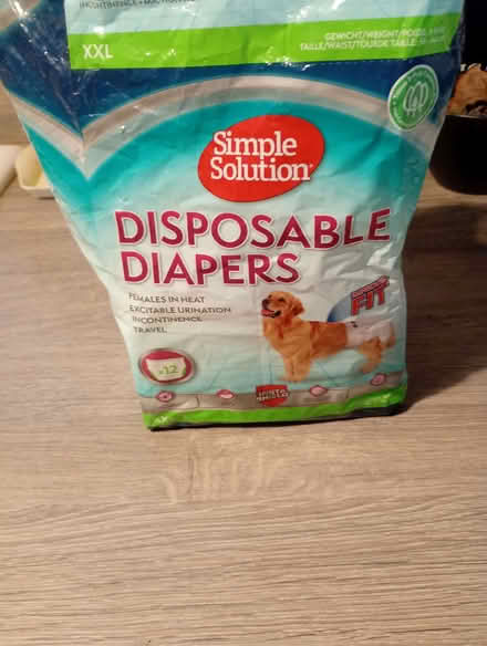 Photo of free Dog nappies (Stourport on Severn DY13) #1