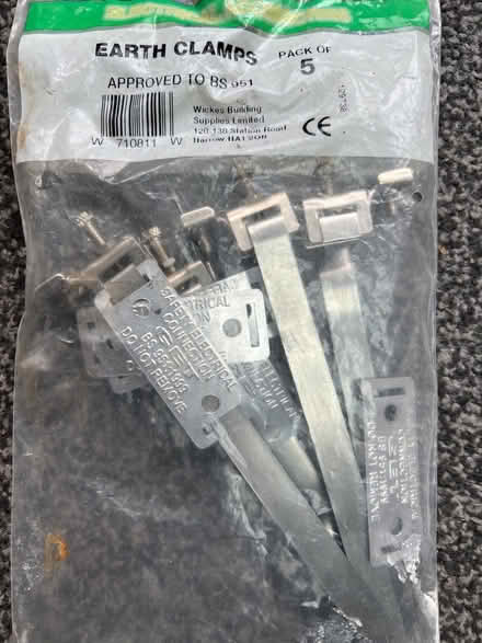 Photo of free Electrical earthing straps (Ruislip UB10) #1