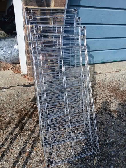 Photo of free 5 tiers metal shelves (RH12) #2