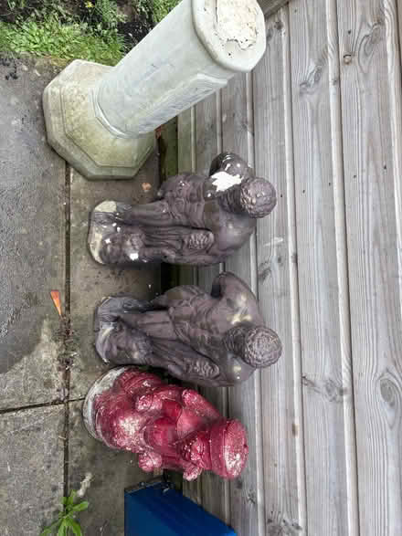 Photo of free 4 concrete garden ornamentd (Faversham ME13) #3