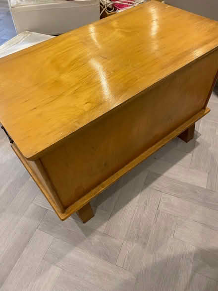 Photo of free Vintage blanket box/ottoman? (Ravenscourt Park W6) #1