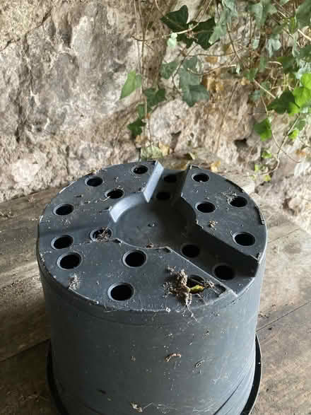 Photo of free Black plastic garden tub (Old Radnor LD8) #1