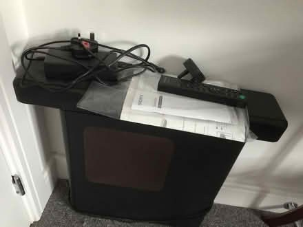 Photo of free Sony sound with subwoofer (Church Honeybourne WR11) #2