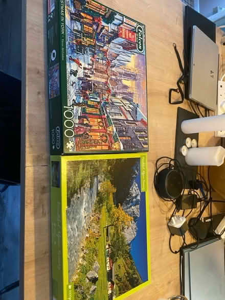 Photo of free 2 x 1000 piece puzzles (Bracknell RG12) #1