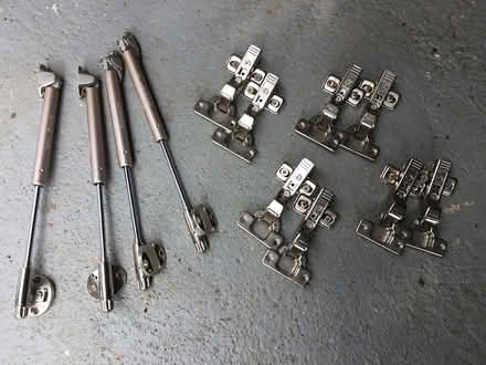 Photo of free Cabinet Hinges / Gas Struts (East Teignmouth) #1