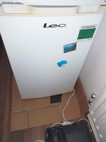 Photo of free Fridge with small freezer compartment (Little Amwell SG13) #1