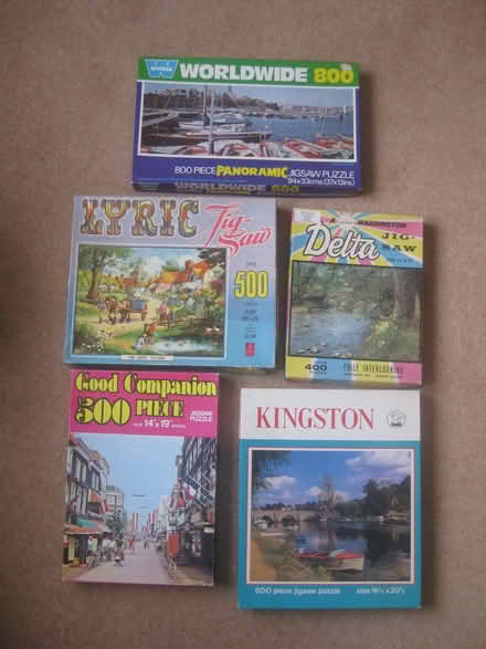 Photo of free Old jigsaw puzzles (Lower Earley RG6) #1