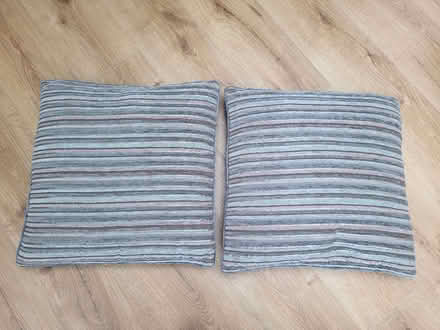 Photo of free 2 Large cushions 60cn (2FT) (Sidcup DA15) #1